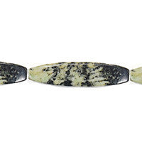 Fireworks Jasper Square Rice Beads, 16-Inch Strand, Beads for Jewelry Making