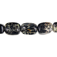 Fireworks Jasper Beads - Smooth Nugget - 10x14mm - 16-inch - unbranded beads for jewelry making