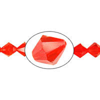 Chinese Crystal Bicone Beads, 15-Inch Strand, Beads for Jewelry Making