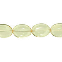 Citrine Quartz Flat Oval
