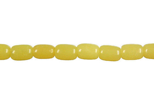 Olive Jade Light Drum Beads, 16-Inch Strand, Beads for Jewelry Making