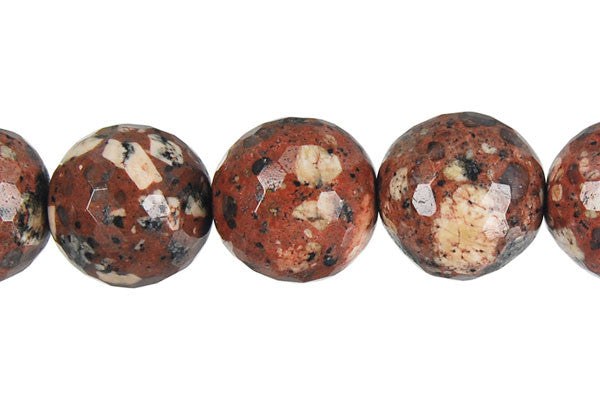 Mica Quartz Beads - Faceted Round - 14mm - 16-inch - unbranded beads for jewelry making