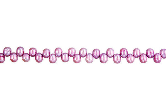 Violet Rice Beads, 16-Inch Strand, Jewelry Making Supplies