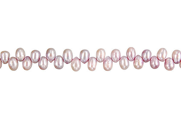 Violet Rice Beads, 16-Inch Strand, Jewelry Making Supplies