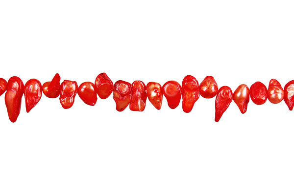 Special Shape (Tear Drop) Tear Drop (Orange Red), 6x12mm