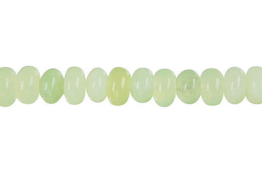 New Jade Rondelle Beads, 16-Inch Strand, Beads for Jewelry Making