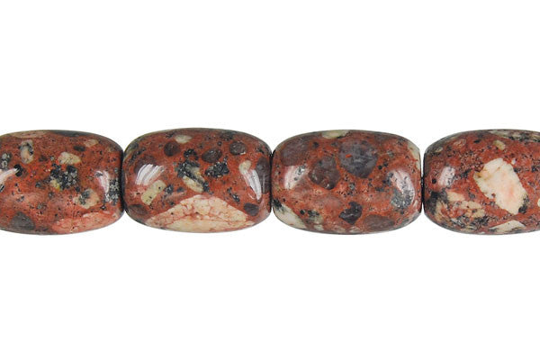 Mica Quartz Drum Beads, 16-Inch Strand, Beads for Jewelry Making