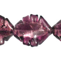 Murano Twisted Leaf Beads, 16-Inch Strand, Beads for Jewelry Making