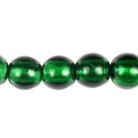 Murano Round Beads, 16-Inch Strand, Beads for Jewelry Making