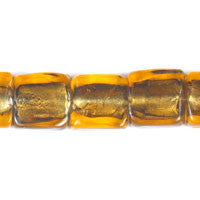 Murano Flat Square Beads, 16-Inch Strand, Beads for Jewelry Making