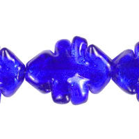 Murano Twisted Leaf Beads, 16-Inch Strand, Beads for Jewelry Making
