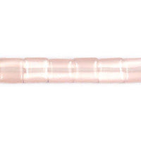Light Pink Fancy Square Beads, 16-Inch Strand, Beads for Jewelry Making