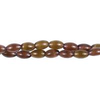 Dark Brown Rice Beads, 16-Inch Strand, Beads for Jewelry Making