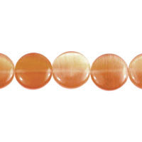 Goldstone (Fiber Optic) Coin (A Grade)