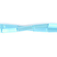 Blue Tube Beads, 16-Inch Strand, Beads for Jewelry Making