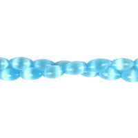 Blue Rice Beads, 16-Inch Strand, Beads for Jewelry Making