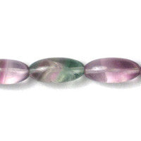 Fluorite Rice Beads, 16-Inch Strand, Beads for Jewelry Making