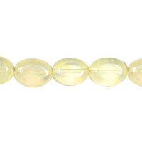 Pineapple Quartz Flat Oval