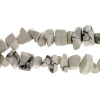 Howlite Chips Beads, 36-Inch Strand, Beads for Jewelry Making