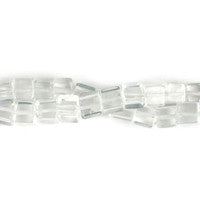 Clear Quartz Cube Beads, 16-Inch Strand, Beads for Jewelry Making