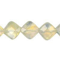 Pineapple Quartz Faceted Square