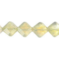 Pineapple Quartz Faceted Square