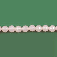Rose Quartz Faceted Round
