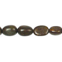 Golden Jasper Smooth Nugget Beads, 16-Inch Strand, Beads for Jewelry Making