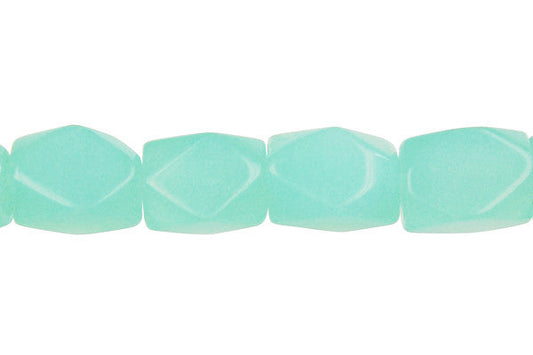 Amazonite Quartz Nugget Faceted Beads, 16-Inch Strand, Beads for Jewelry Making