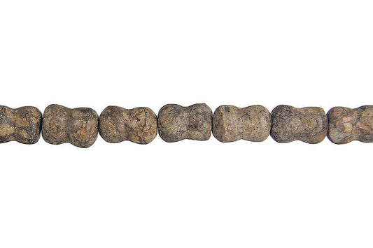 Picasso Jasper Peanut Beads, 16-Inch Strand, Beads for Jewelry Making