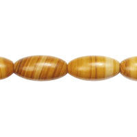 Wood Jasper Rice Beads, 16-Inch Strand, Jewelry Making Supplies