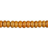 Wood Jasper Rondelle Beads, 16-Inch Strand, Jewelry Making Supplies
