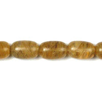 Coffee Quartz Drum Beads, 16-Inch Strand, Beads for Jewelry Making